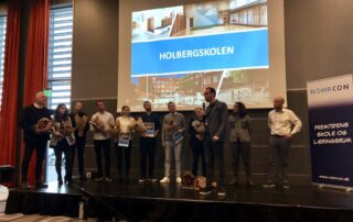 Holbergskolen - vinder af Årets Skolebyggeri 2019 - kilde: nohrcon.dk
